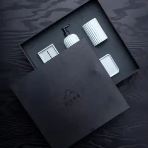 «The Loft Ritual»: дозатор мыла, мыльница, стакан