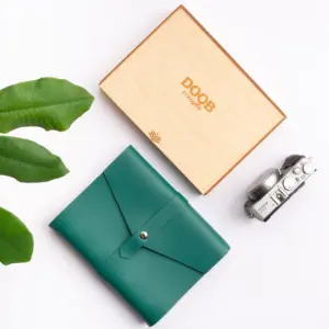 Блокнот-органайзер А5 «The Folio», бирюзовый premium
