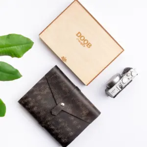 Блокнот-органайзер А5 «The Folio», серо-коричневый лофт